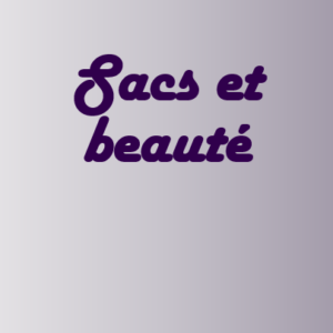 Sacs et beauté